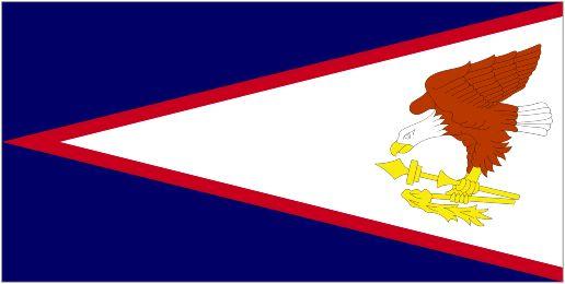 Foto: Americk� Samoa-Neofici�ln� vlajka
