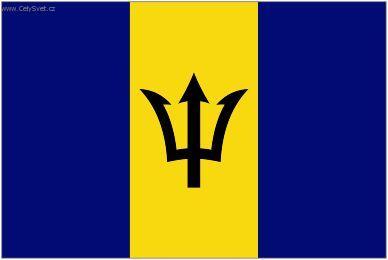 Foto: Barbados-st�tn� vlajka