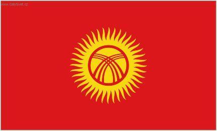 Foto: Kyrgyzst�n-st�tn� vlajka