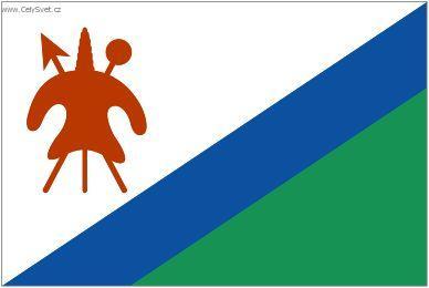Foto: Lesotho-st�tn� vlajka