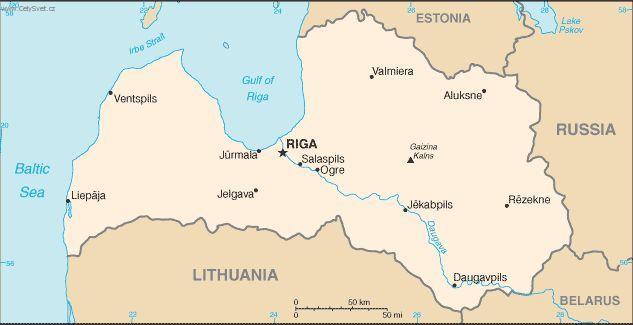 Foto: Loty�sko-politick� mapa