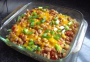 Recept online Fazole zape�en� s raj�aty a �edarem 