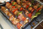 Recept online �p�zy s ku�ec�m masem, cuketou, �ampiony a uzeninou